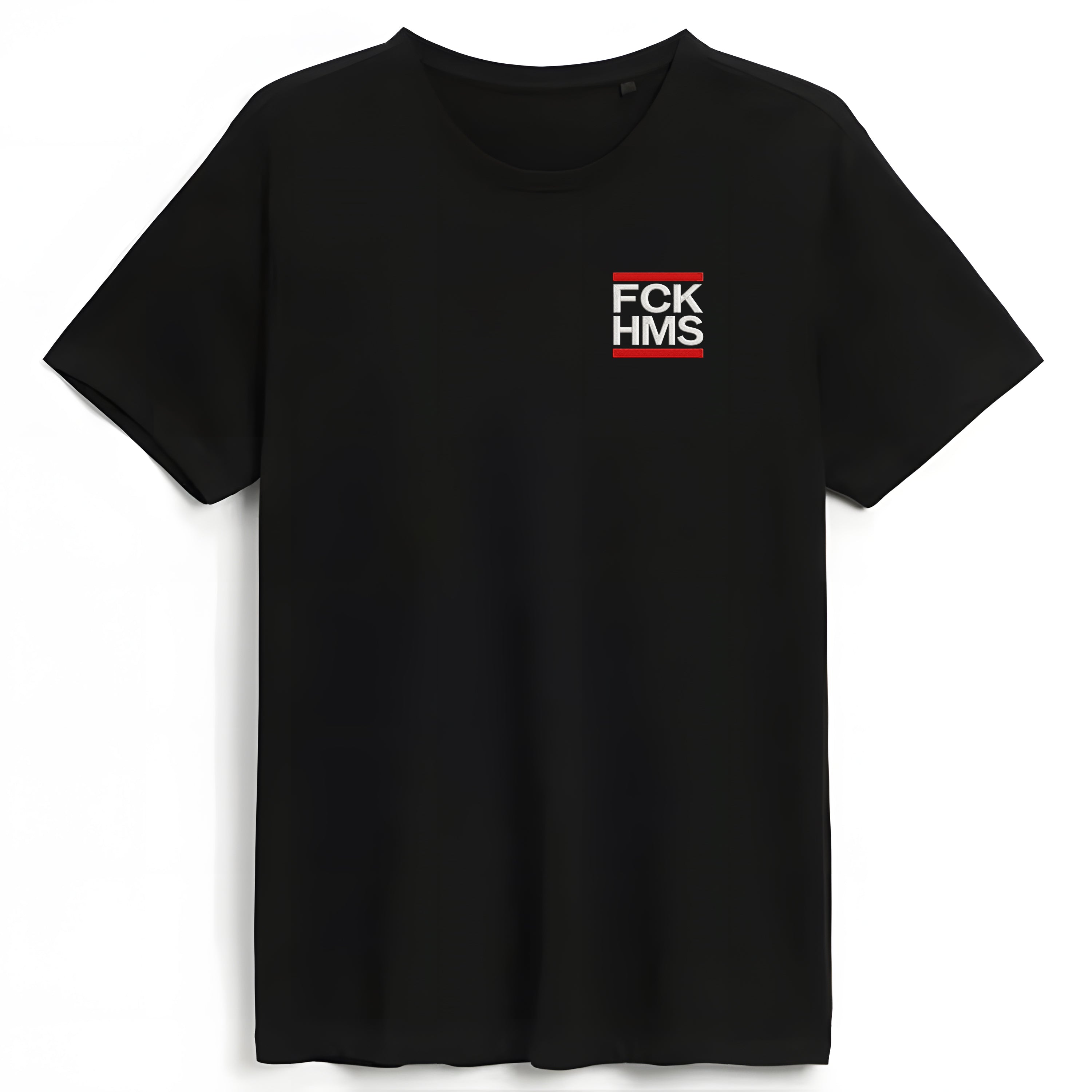 Camiseta manga corta - FCK HMS (en escudo) - 𝗨𝗡𝗜𝗦𝗘𝗫