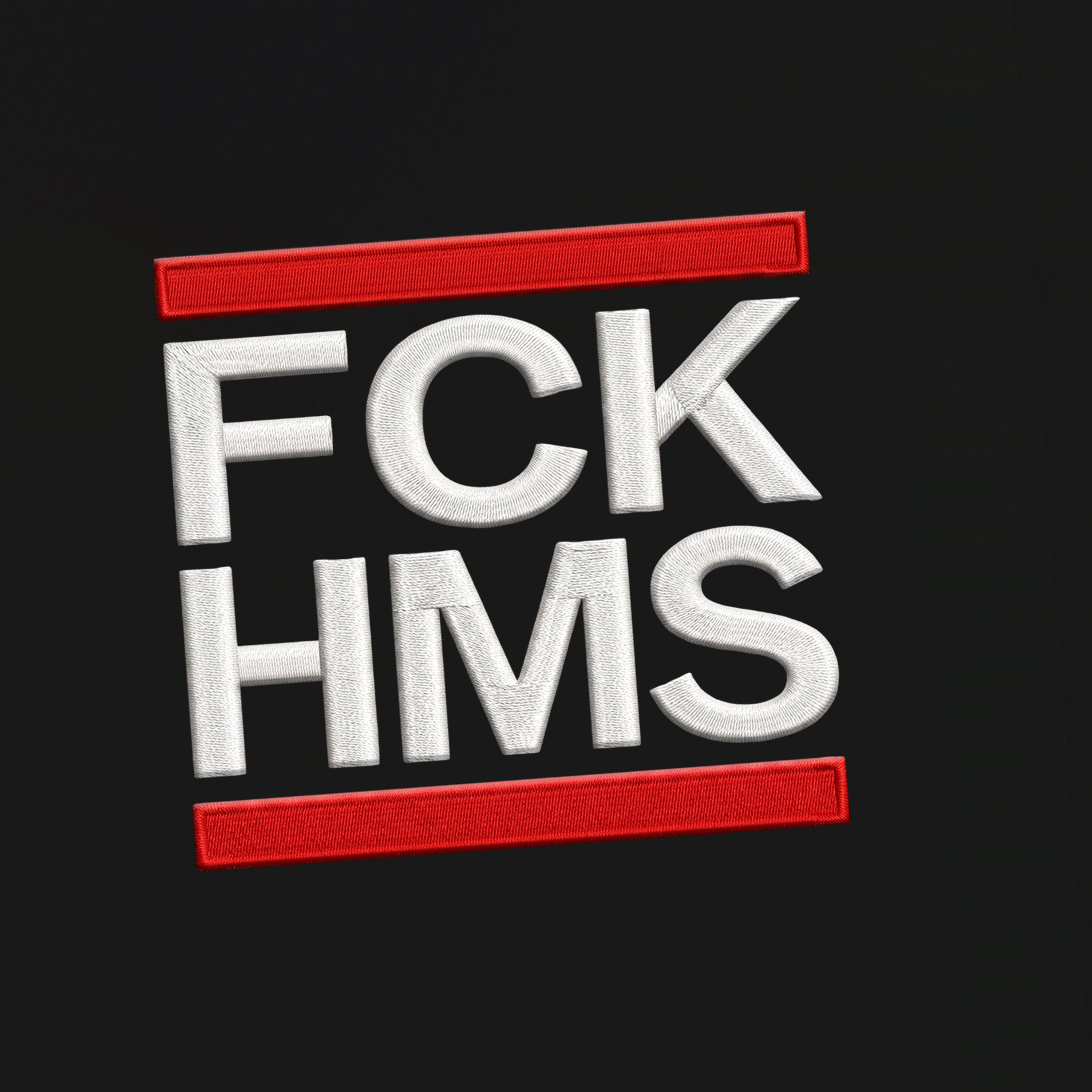 Sudadera sin capucha - FCK HMS (en escudo) - 𝗨𝗡𝗜𝗦𝗘𝗫