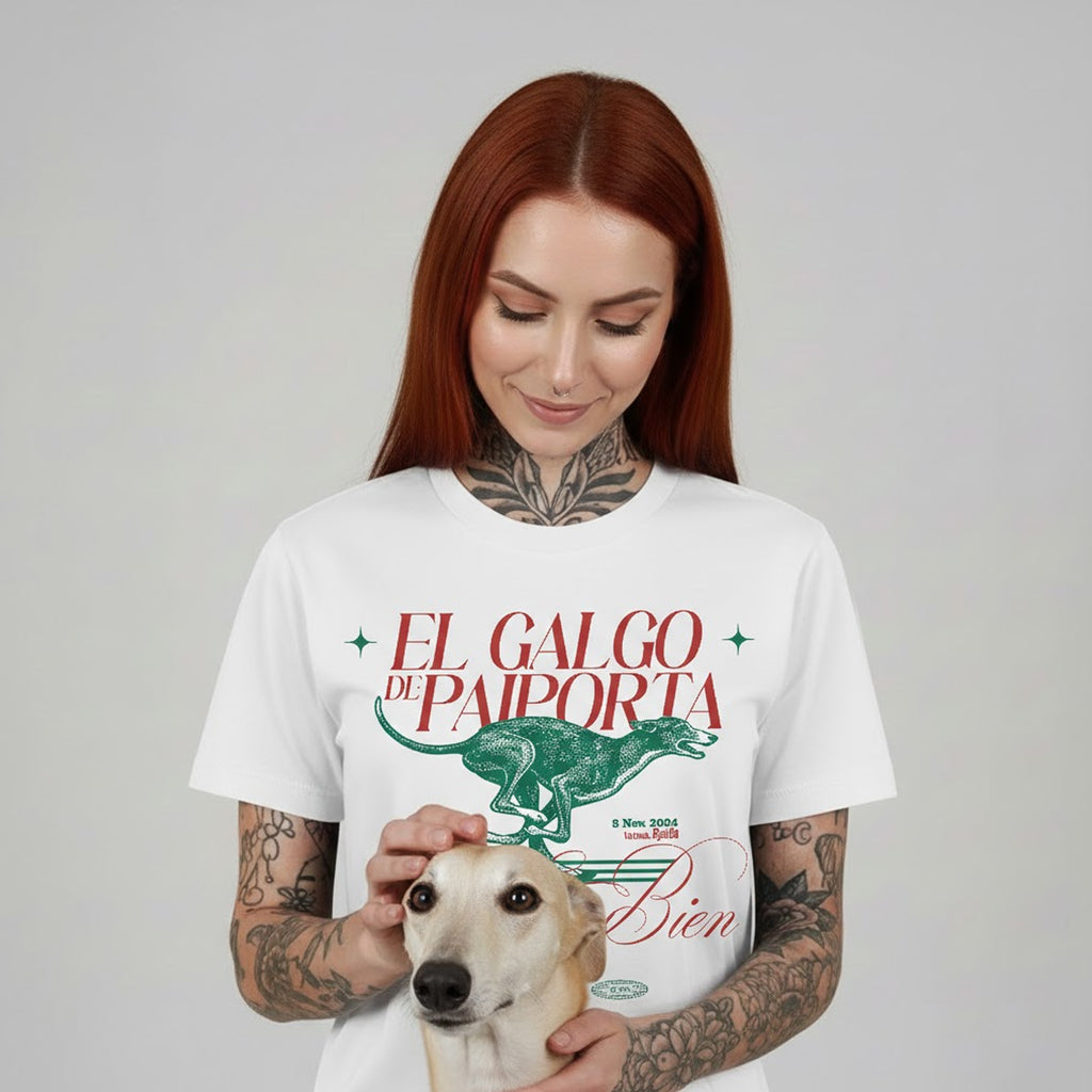 Camiseta manga corta - El Galgo de Paiporta