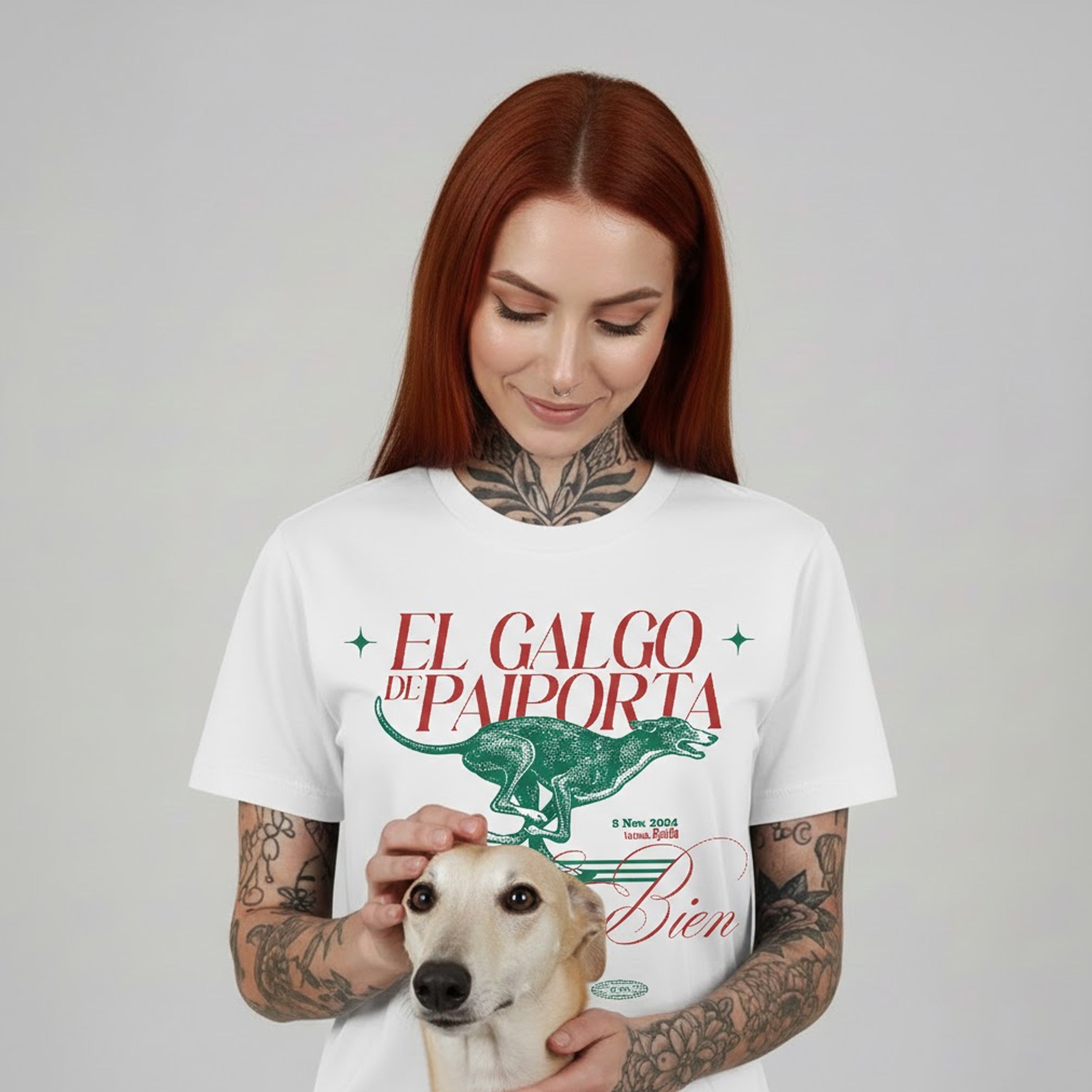 Camiseta manga corta - El Galgo de Paiporta