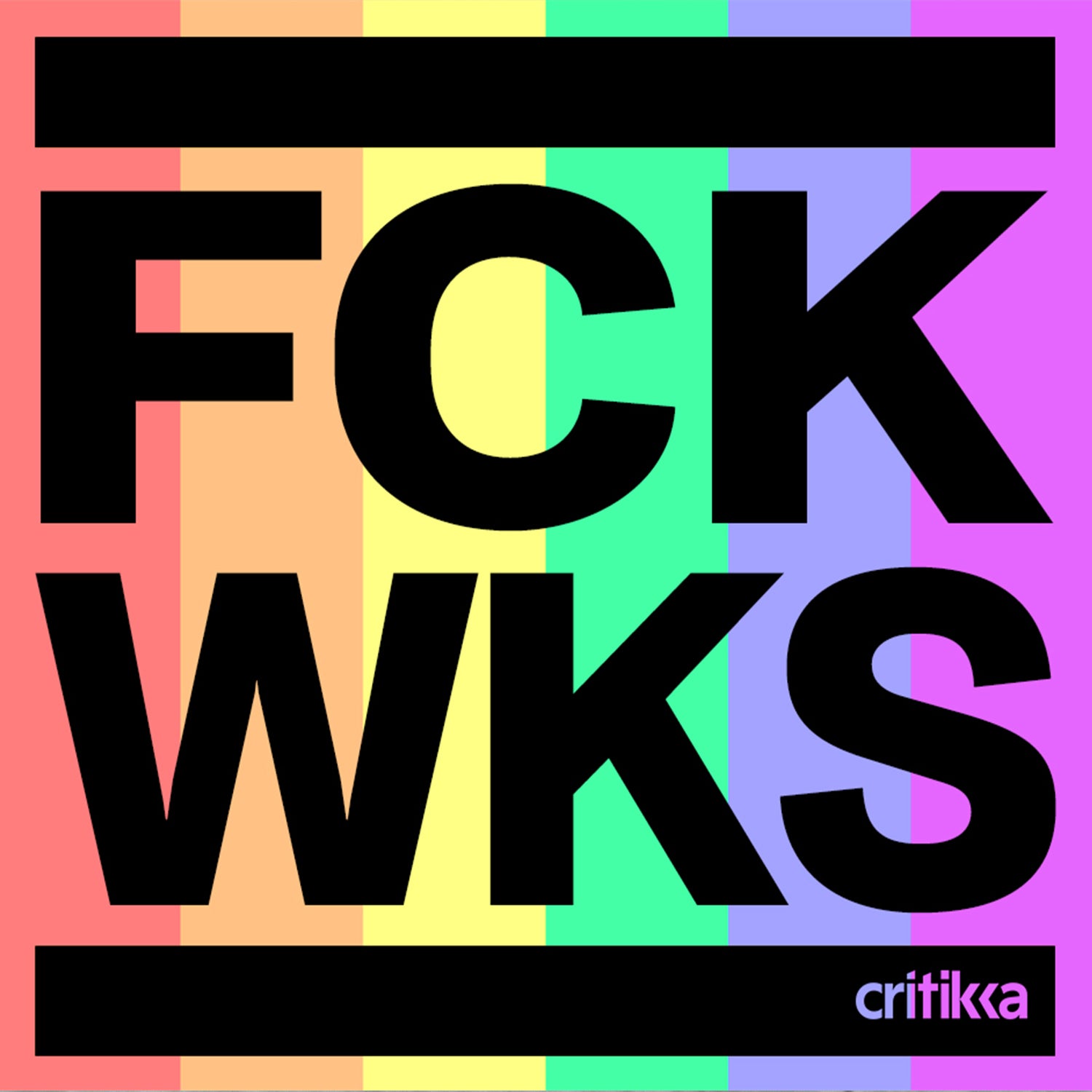 Pegatinas FCK WKS- 100und.