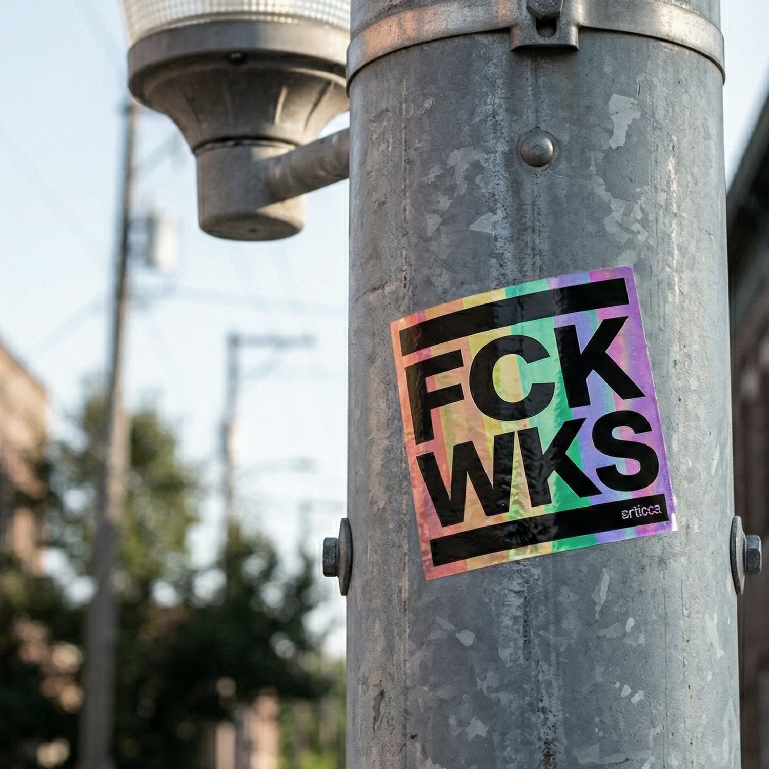 Pegatinas FCK WKS- 100und.