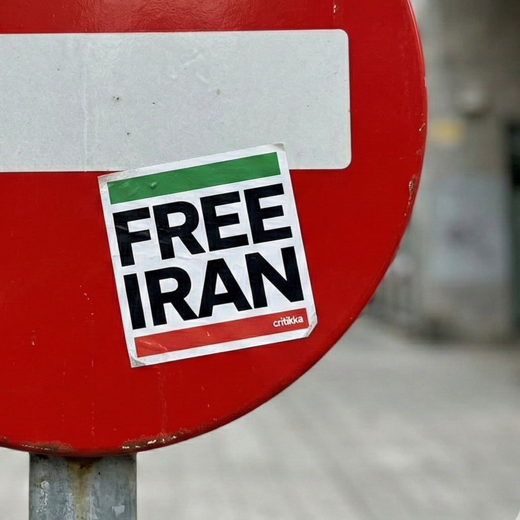 Pegatinas FREE IRAN - 100und.