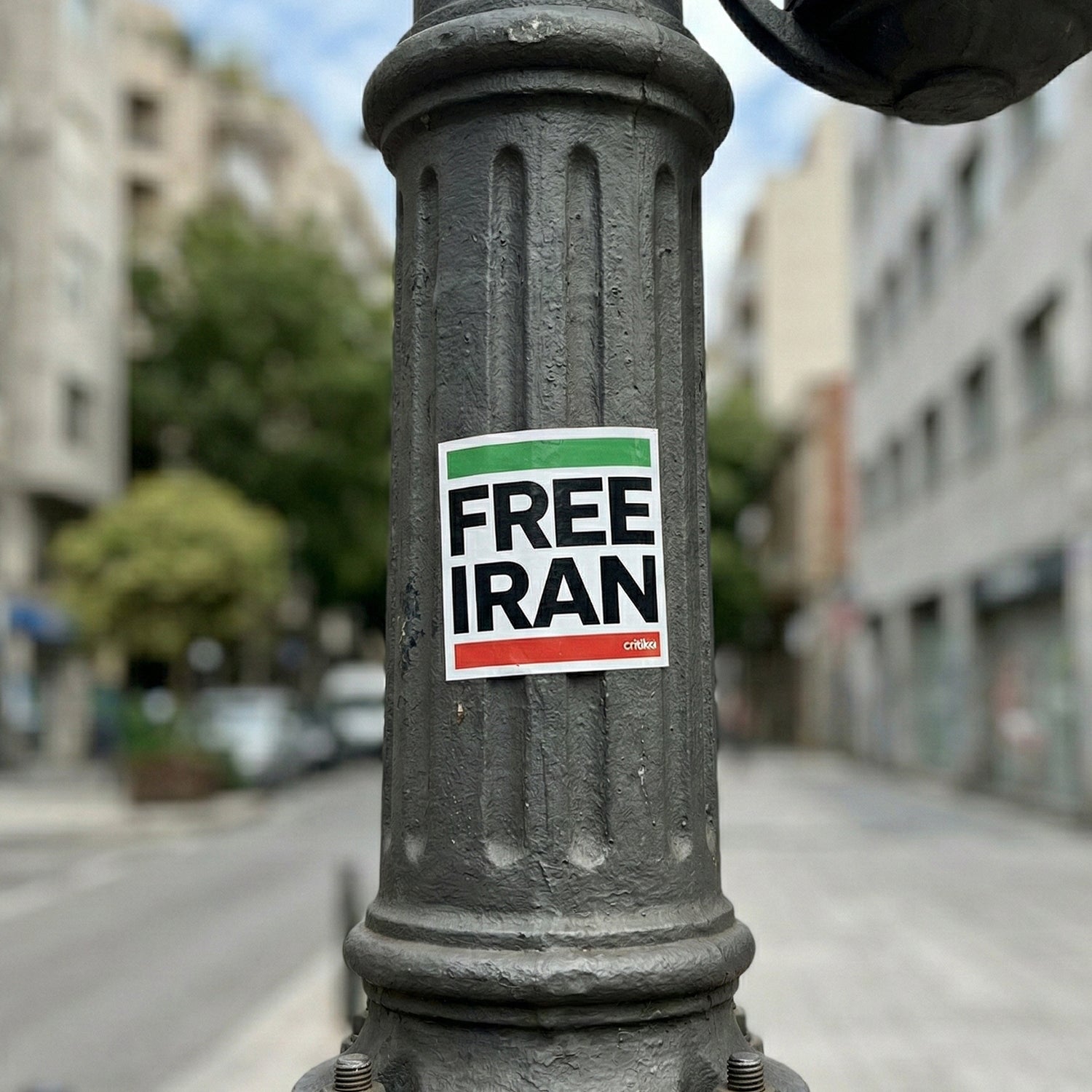 Pegatinas FREE IRAN - 100und.