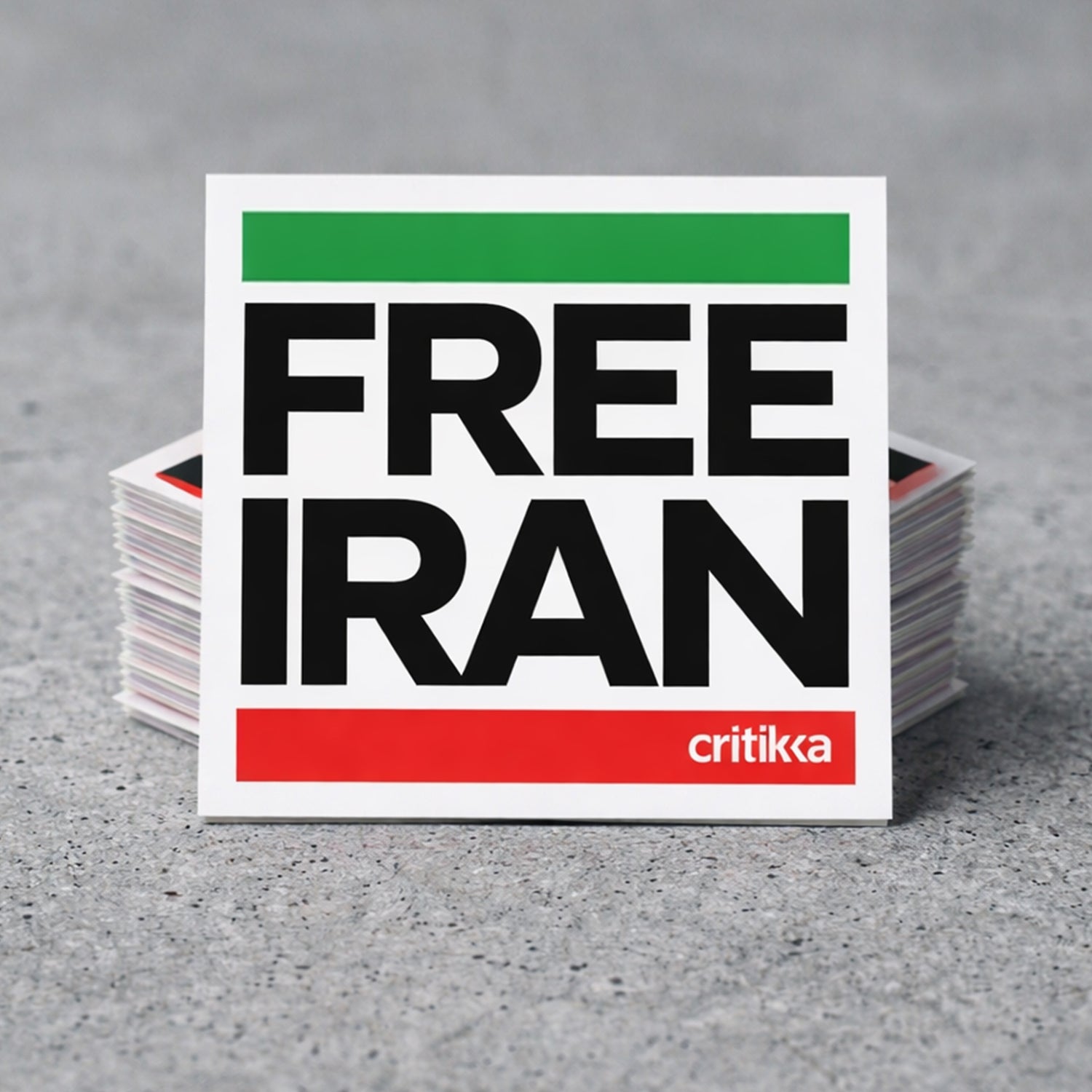 Pegatinas FREE IRAN - 100und.