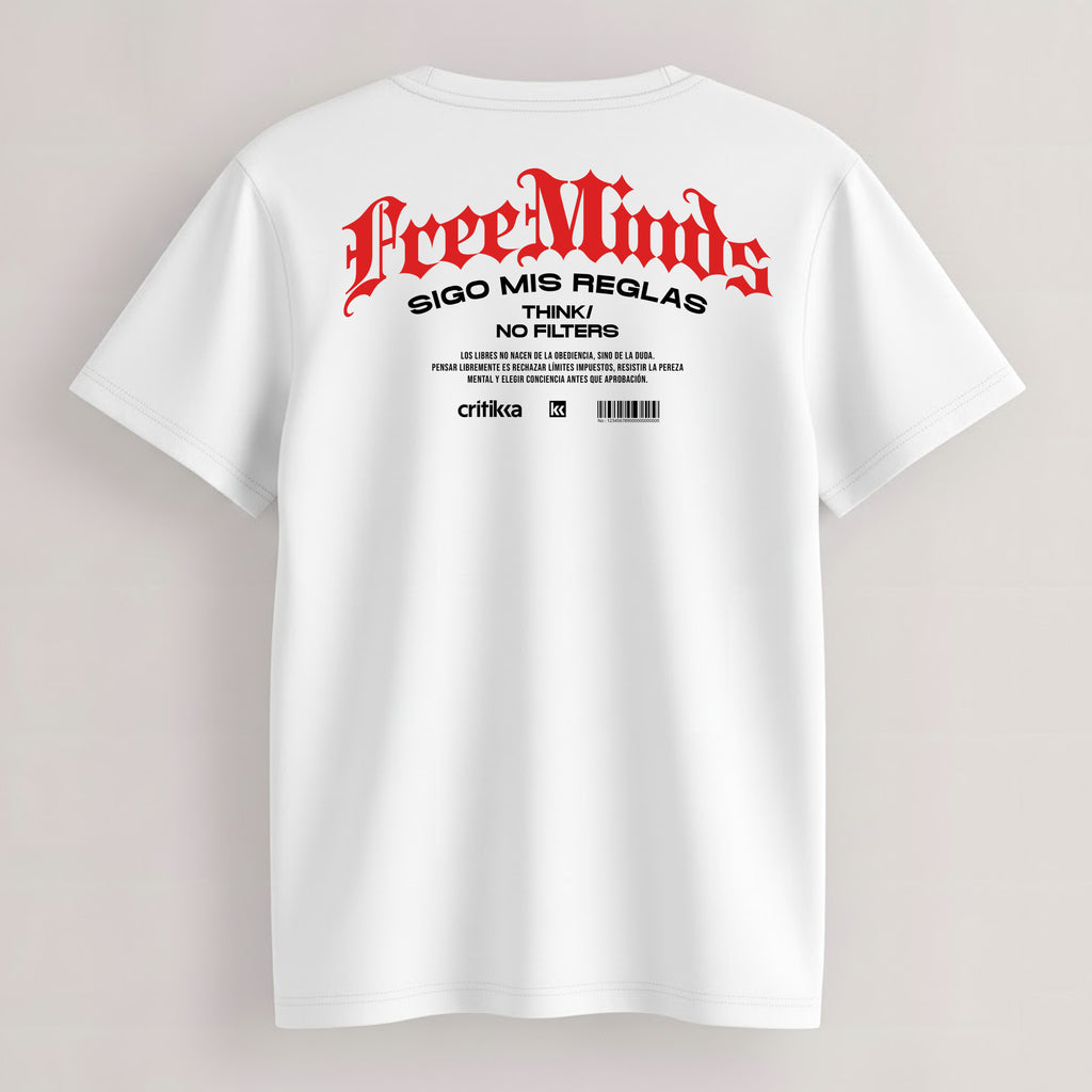 Camiseta manga corta - Free Minds