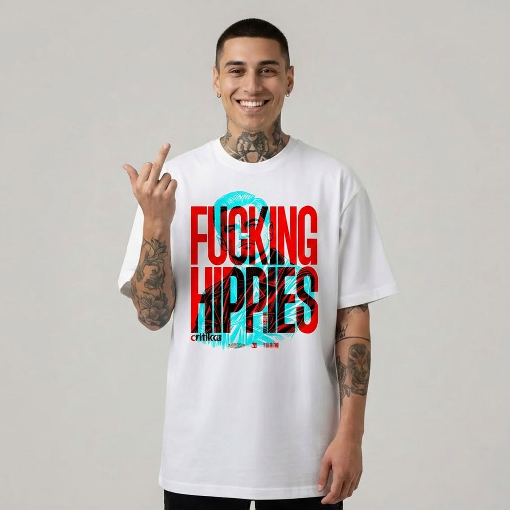 Camiseta manga corta - Fucking Hippies