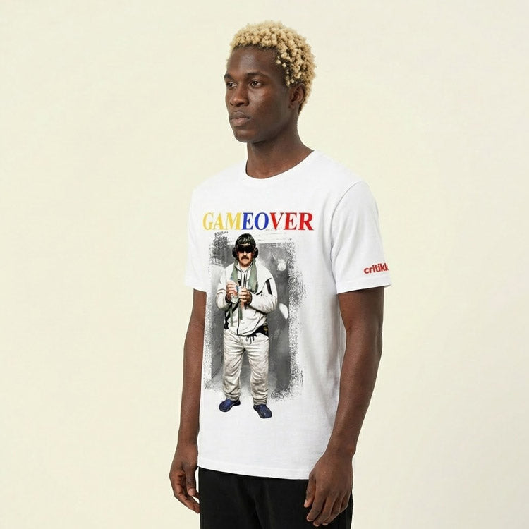 Camiseta manga corta - Maduro GAME OVER