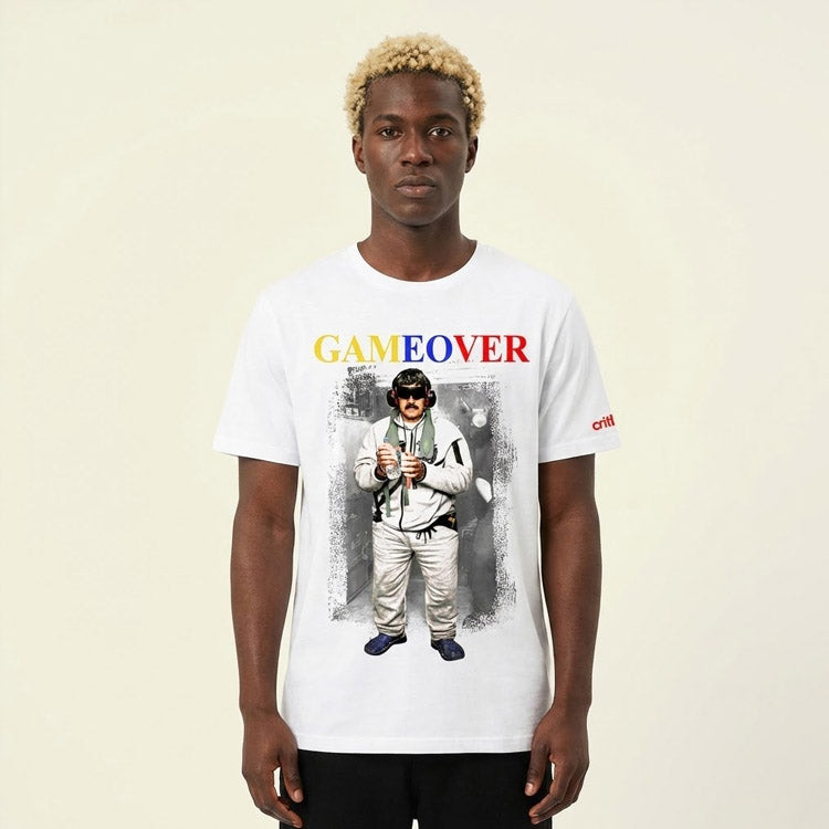 Camiseta manga corta - Maduro GAME OVER