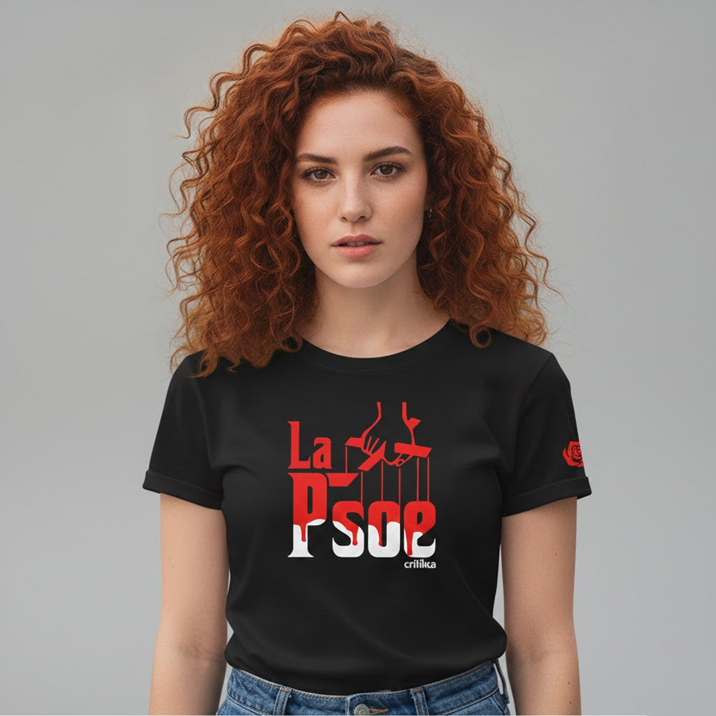 Camiseta manga corta negra - LaPsoe
