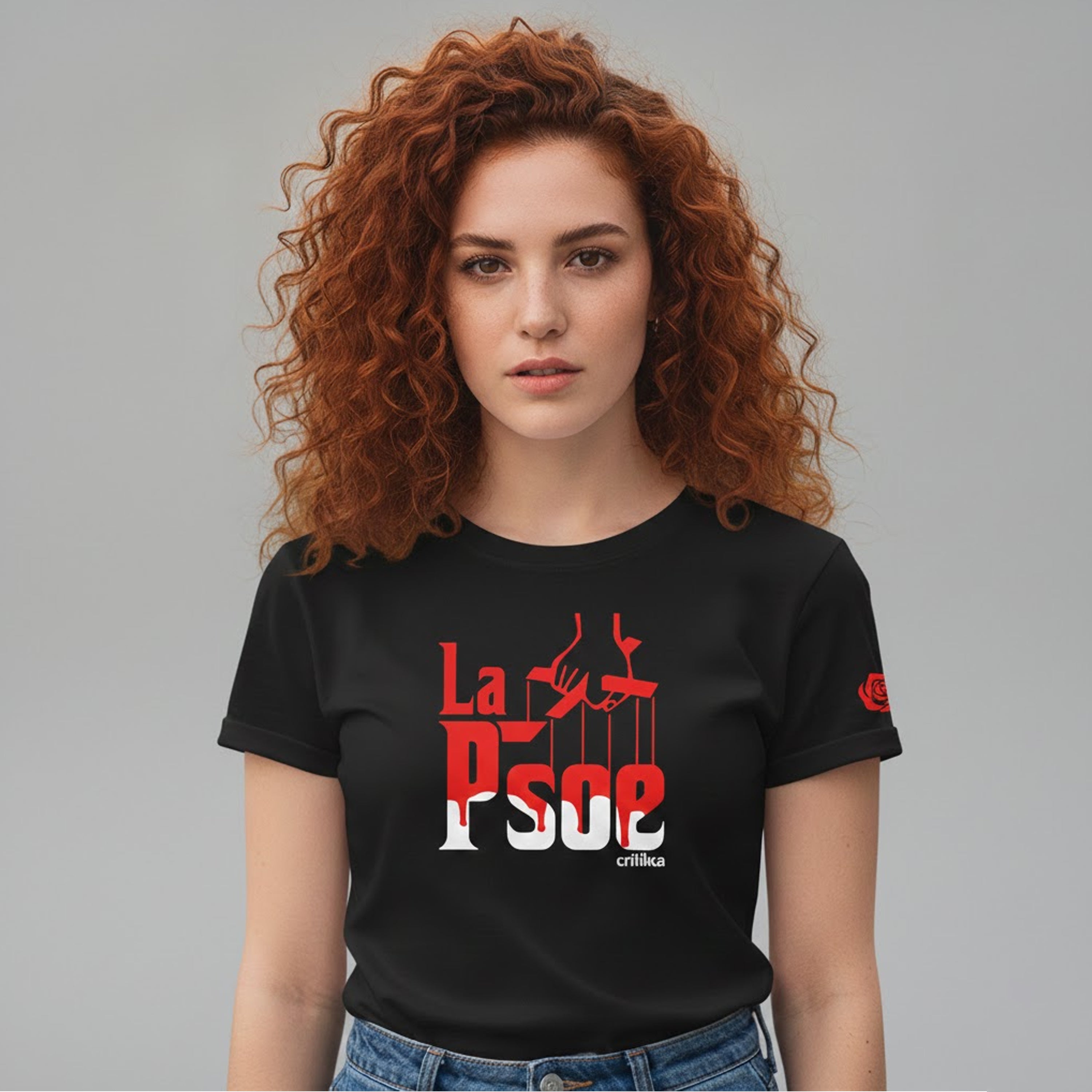 Camiseta manga corta negra - LaPsoe