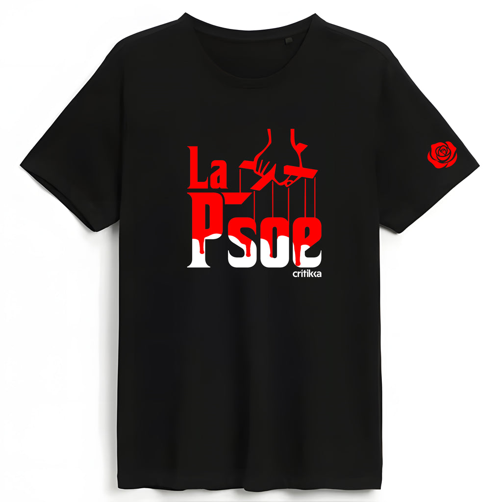 Camiseta manga corta negra - LaPsoe
