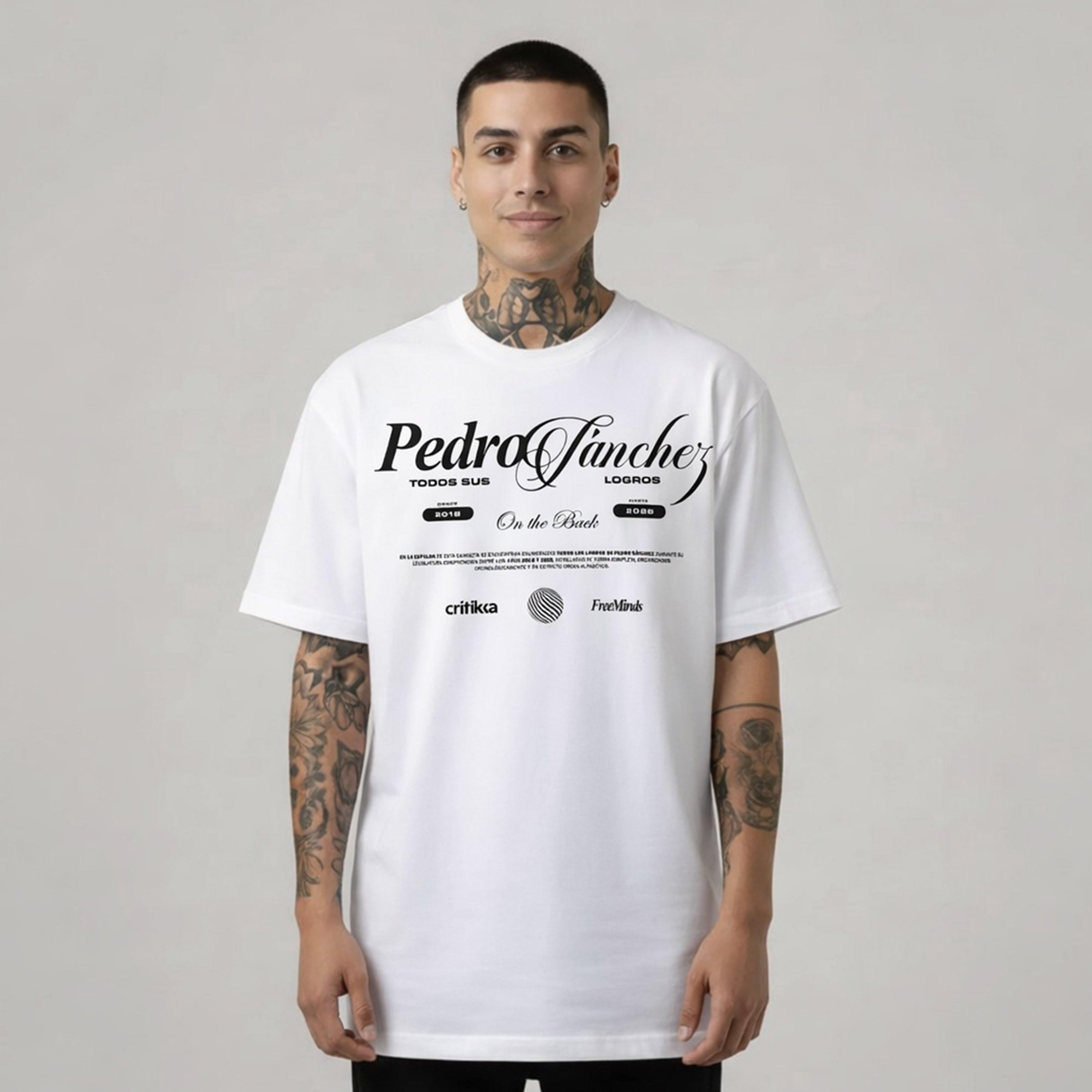 Camiseta manga corta - Los Logros de Pedro Sánchez