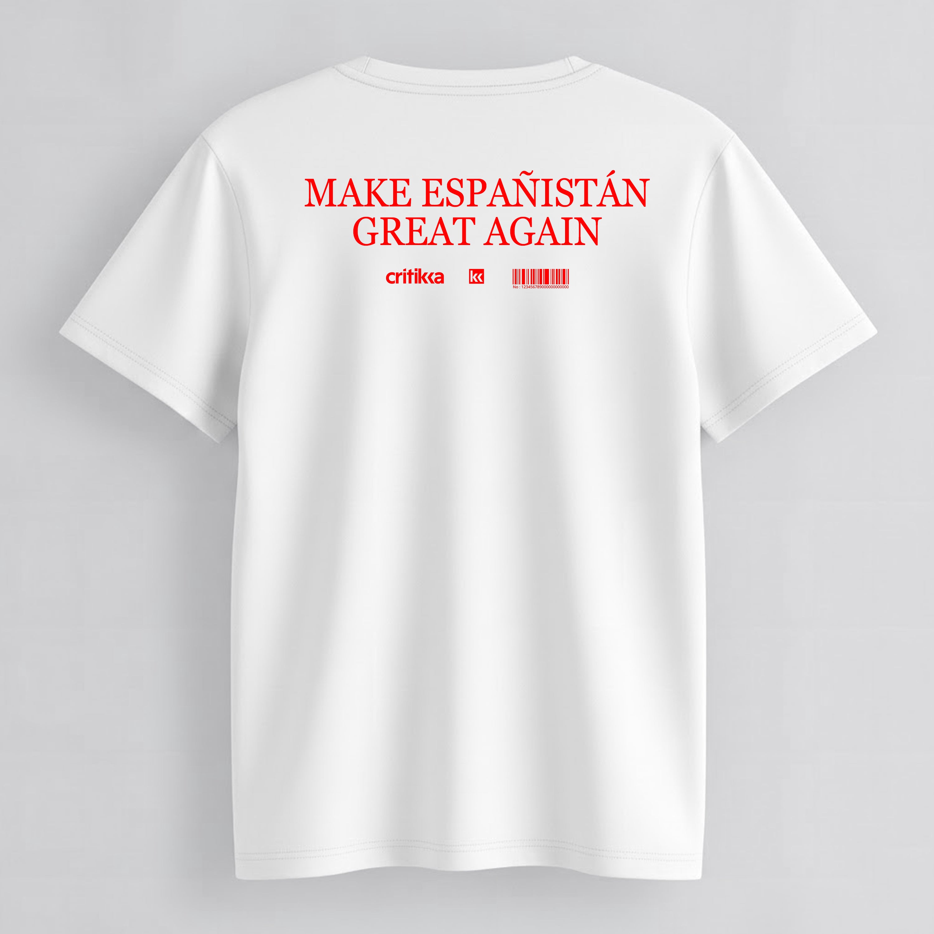 Camiseta manga corta - Make Españistán Great Again