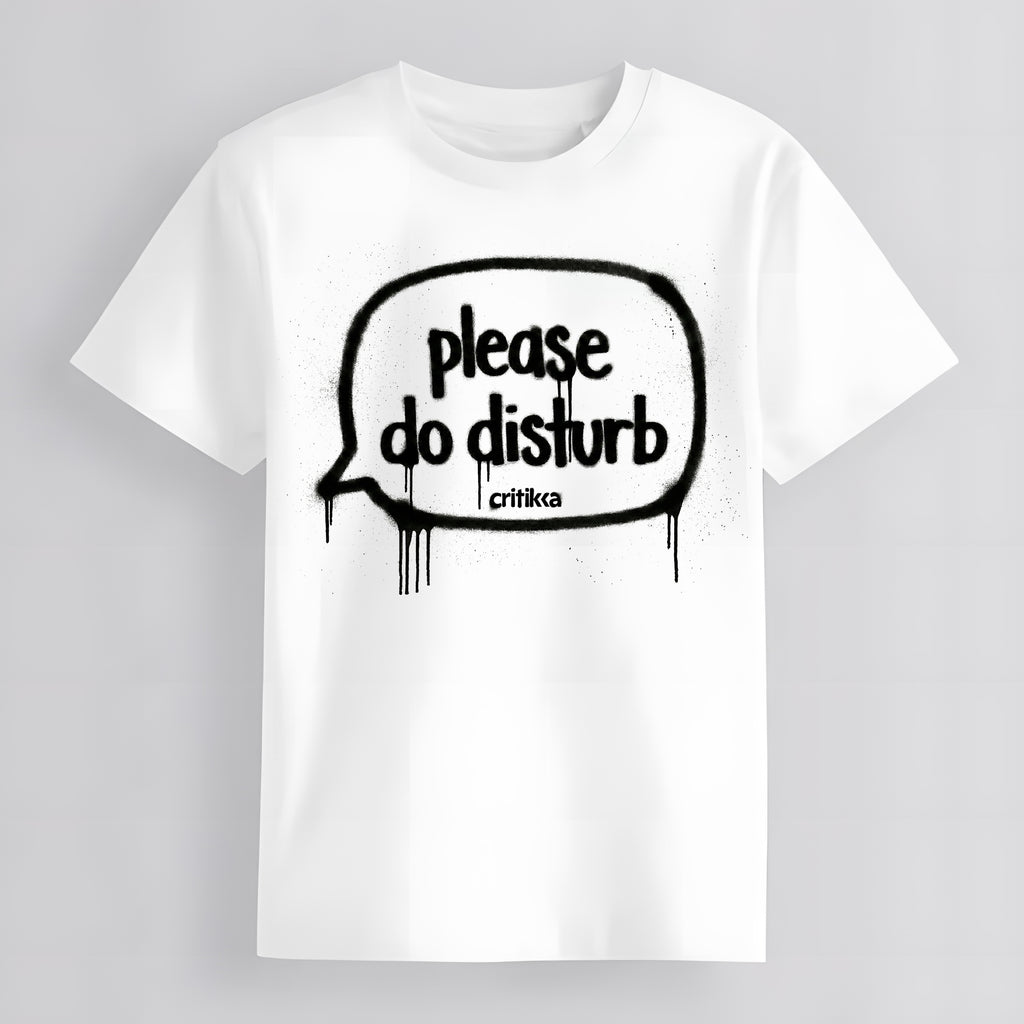 Camiseta manga corta - Please do Disturb