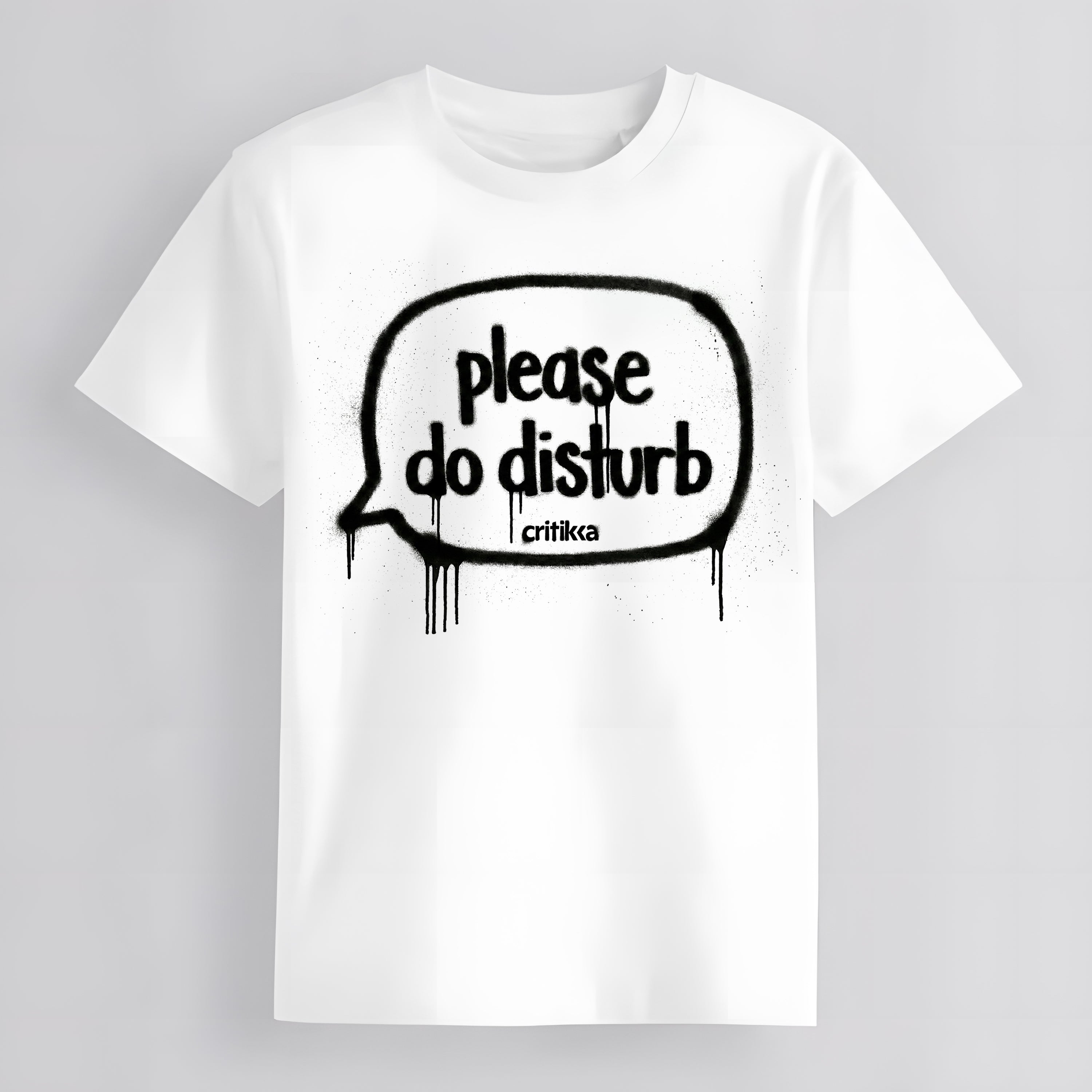 Camiseta manga corta - Please do Disturb