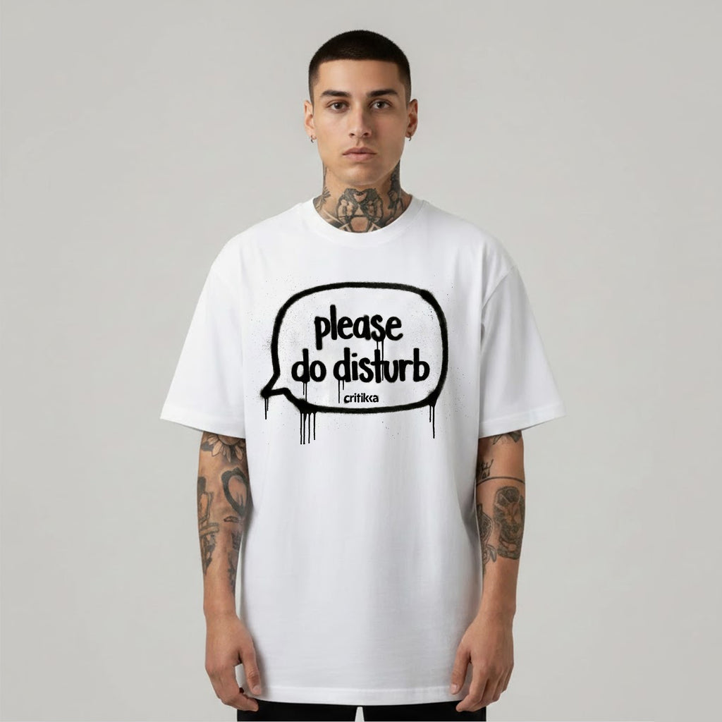 Camiseta manga corta - Please do Disturb