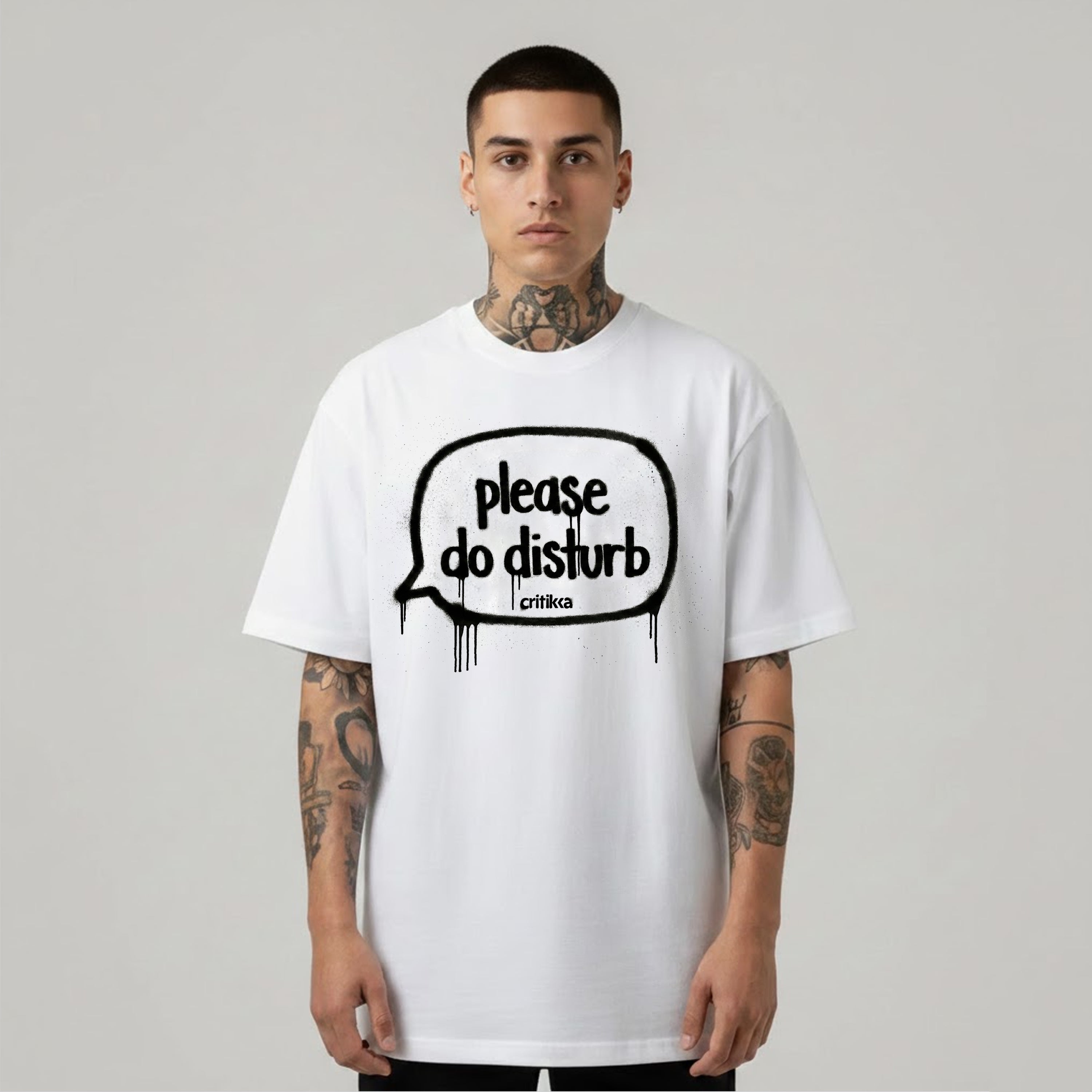 Camiseta manga corta - Please do Disturb