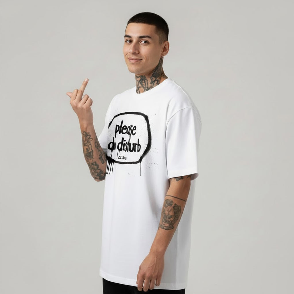 Camiseta manga corta - Please do Disturb
