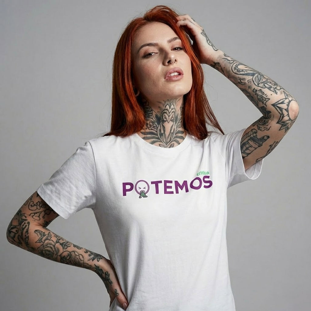 Camiseta manga corta - Potemos