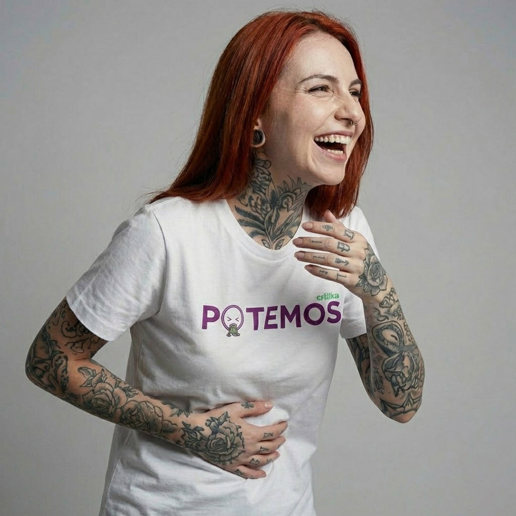 Camiseta manga corta - Potemos