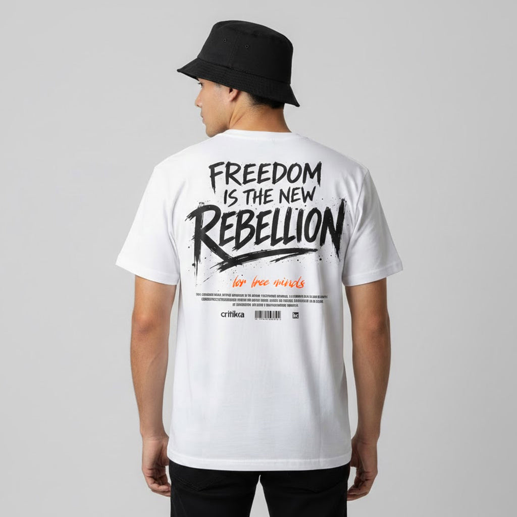 Camiseta manga corta - Freedom is the New Rebellion