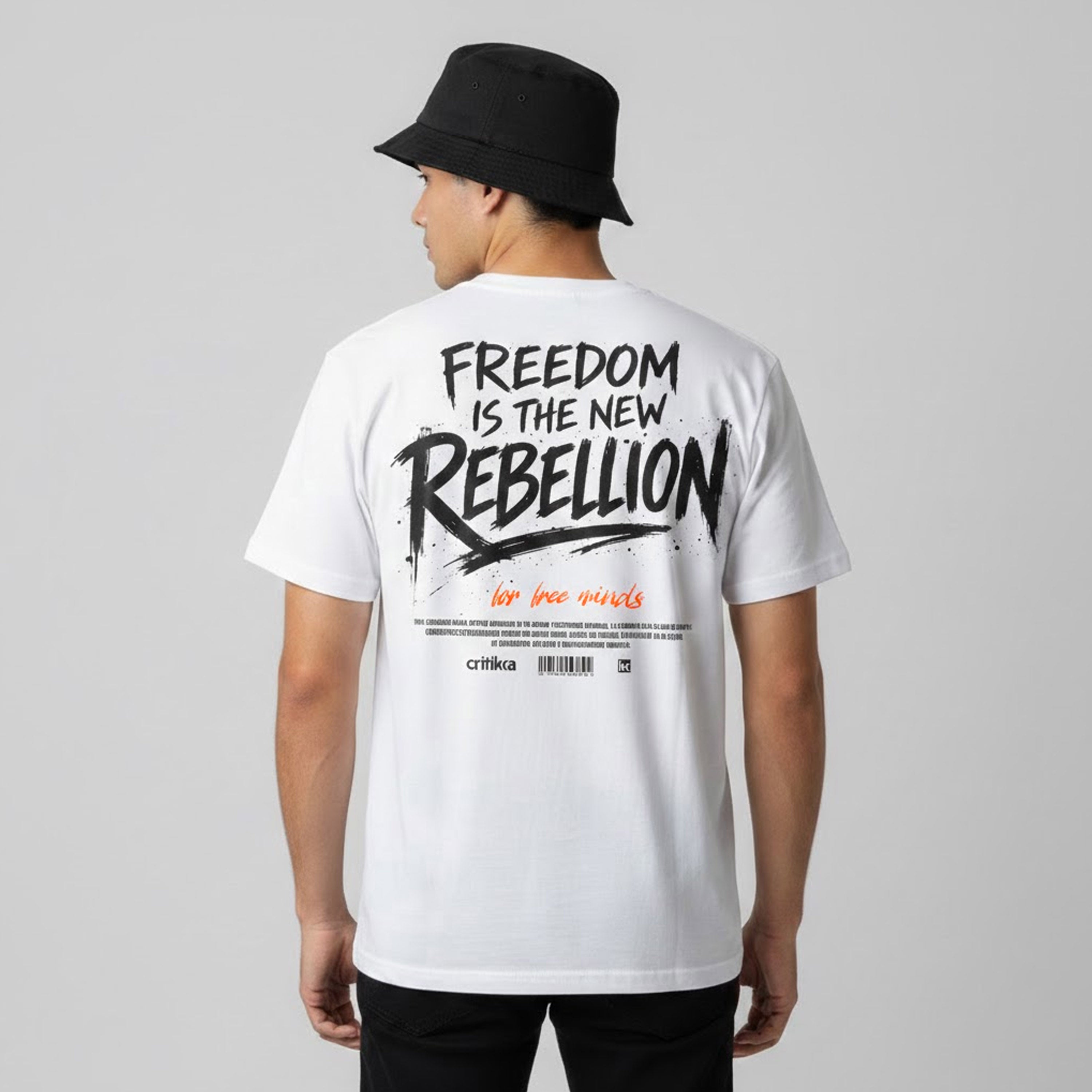 Camiseta manga corta - Freedom is the New Rebellion
