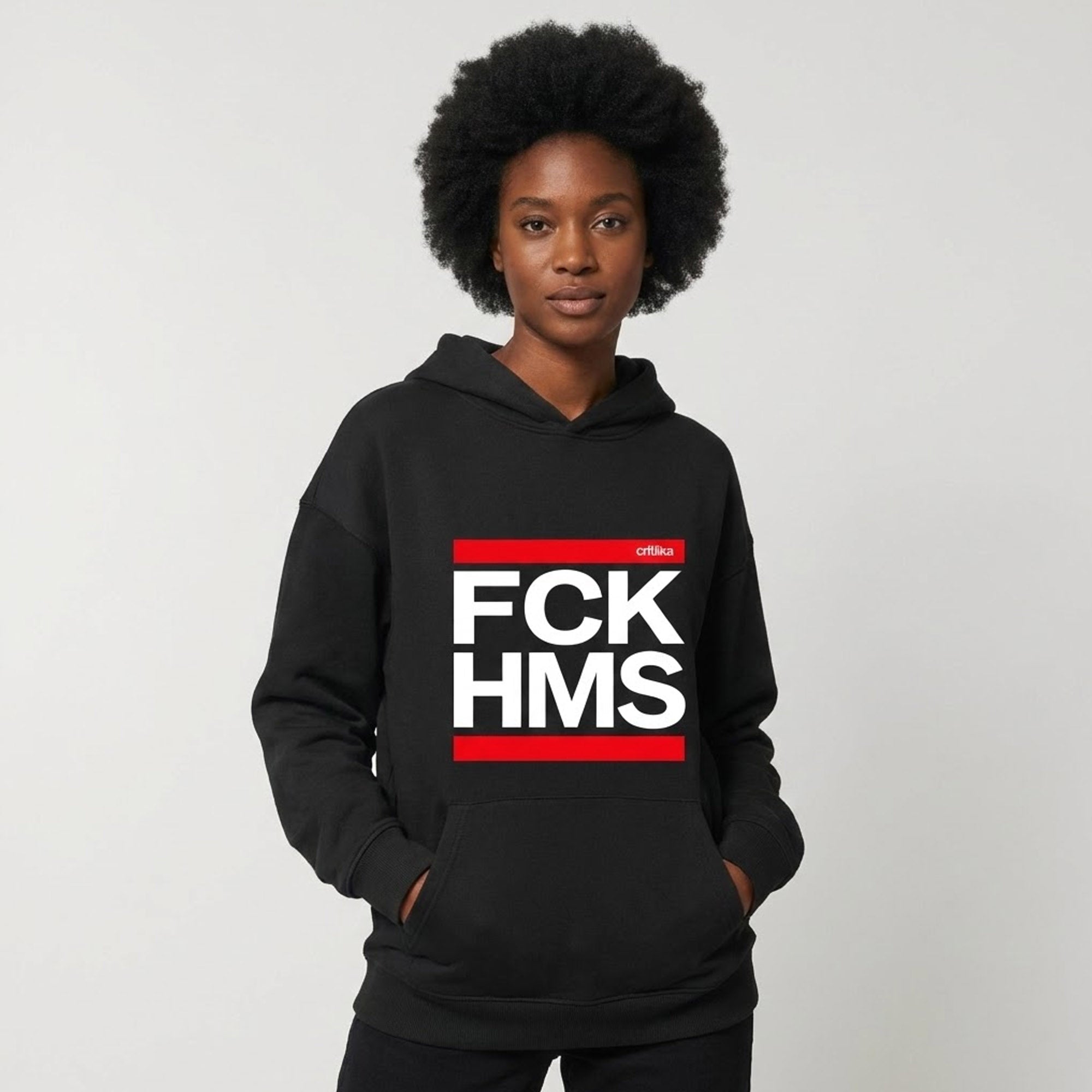 Sudadera con capucha - FCK HMS
