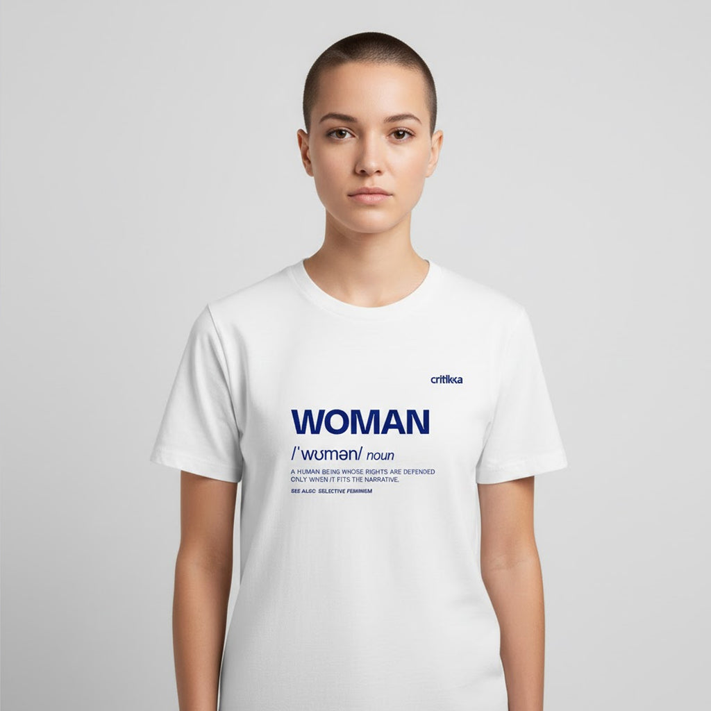 Camiseta manga corta - WOMAN Selective Feminism